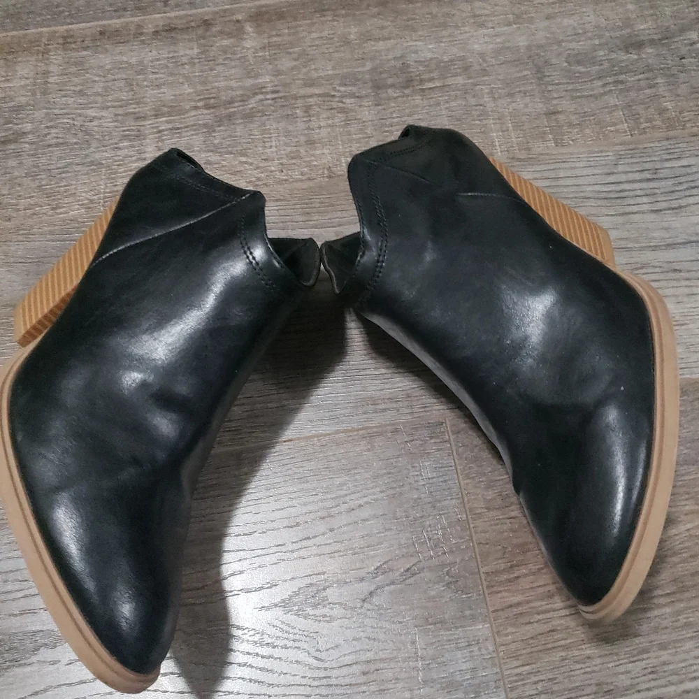 DV By Dolce Vita Vegan Leather Slip on Booties